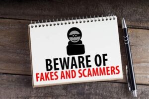 DO NOT FALL FOR ONLINE SCAMS. Protect yourself from illegal recruiters 